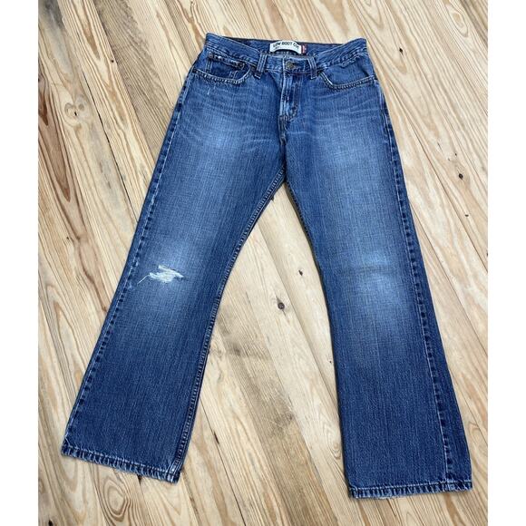 Vtg Y2K Levi's 527 Low Rise Bootcut Jeans Men's 31x30 Blue Denim Red Tab - Picture 1 of 8